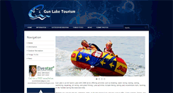 Desktop Screenshot of gunlaketourism.com